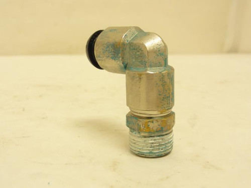 Parker W169PLP-6-6; Tube Elbow Fitting; 90Deg; 3/8" x 3/8 MNPT