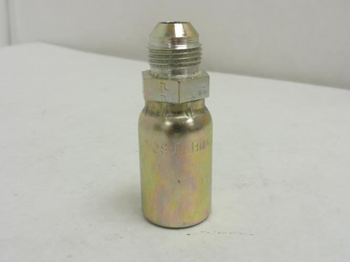 Parker 103HY-8-8; Crimp Coupler 1/2 JIC to # 8 Hose