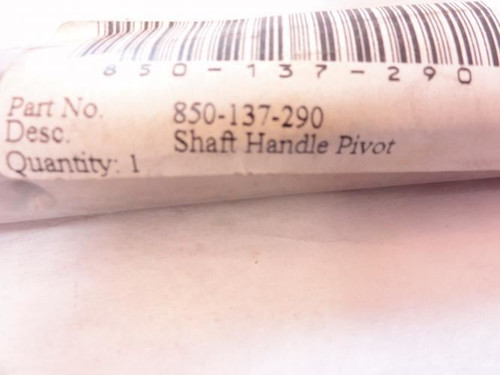 MFG- 850-137-290; Shaft Handle Pivot; 4-1/4" Length