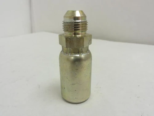 Parker 103HY-8-8; Crimp Coupler 1/2 JIC to # 8 Hose