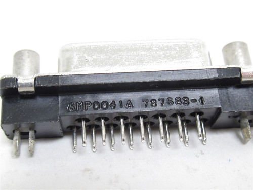 Amp 787683-1; Lot-6; D-Sub Standard Connectors; 15-Pin