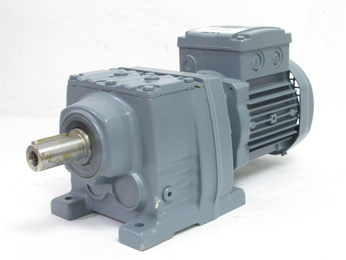 SEW-Eurodrive R37 DR63M6; Gearmotor; 0.12kW; 105.28:1; 3Ph