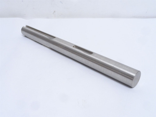 Nothum 3190-1252; Offload Drive Shaft; SS; 1"OD; 11-3/8" Long