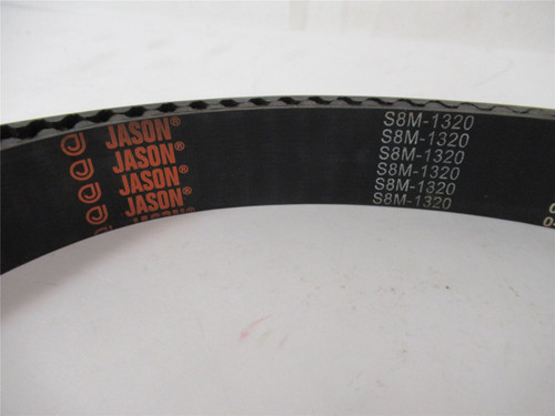 Jason S8M-1320; Timing Belt 1320mm L 25mm W 165 Teeth