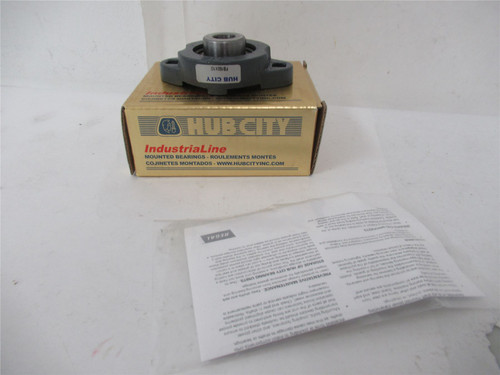 Hub City FB160X1/2;  2-Bolt Flange Bearing 1/2" Bore