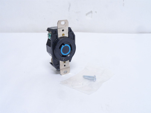 Leviton 2320; Grounding Locking Receptacle; 20A; 250VAC