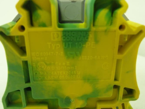 Phoenix UT10-PE; Lot-3 Terminal Block Connector; 41A