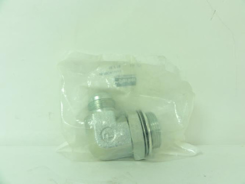 Parker 16-20C4OMXS; Fitting Tube 1"M JIC X 1-1/4"M BSPP Elbow