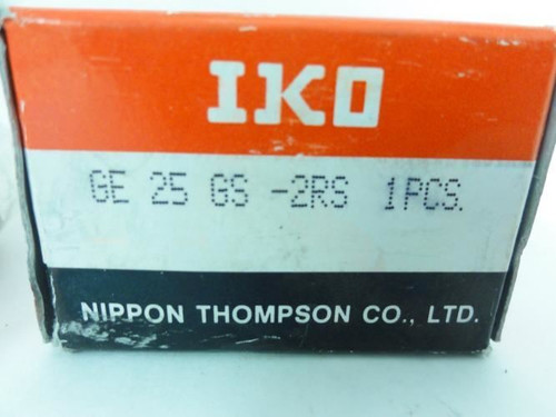 IKO GE 25GS-2RS; Spherical Plain Bearing; 25mm ID; 47mm OD