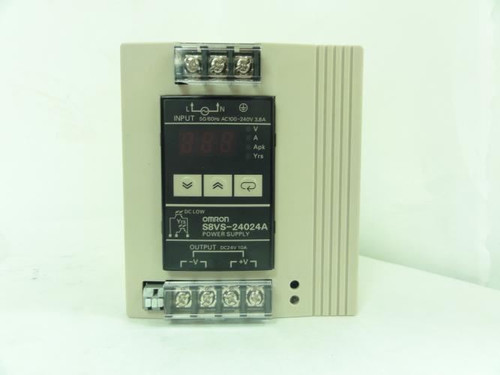 Omron S8VS-24024A; Power Supply 100-240V; 3.8A; 50/60Hz