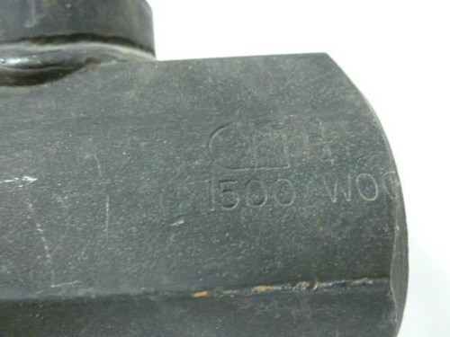 MFG- MDL-Unkn84411; Hydraulic Valve 1-1/4" NPT 1500 Max Pressure
