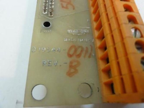 Weightronix D19544-0011; Terminal; REV-B