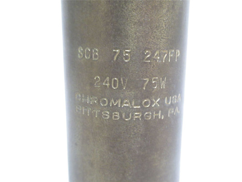 Chromalox SCB-75; Heater Cartridge; 75W; 240V