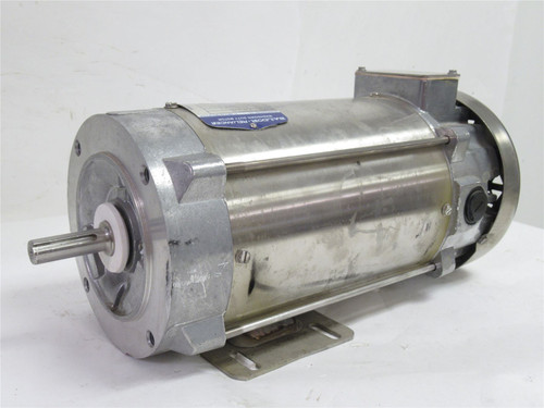 Baldor CDPSWD3545; SS DC Motor; 1HP; 90V; 1750RPM; 9.6A; 3Ph