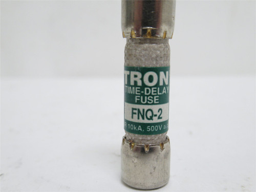 Bussmann FNQ-2; Midget Time Delay Fuse; 2A; 500VAC