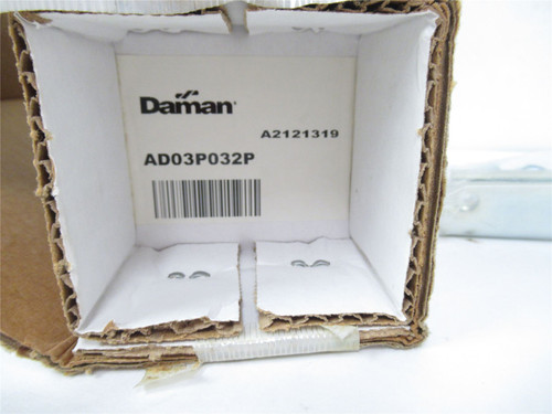 Daman AD03P032P; Hydraulic Manifold 3 Station 2.125" Spacing