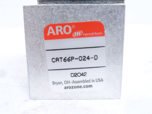 ARO CAT66P-024-D; Solenoid Air Control Valve 1/4NPT; 24VDC