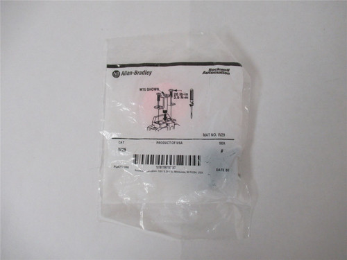 Allen-Bradley W29; Overload Heater Element