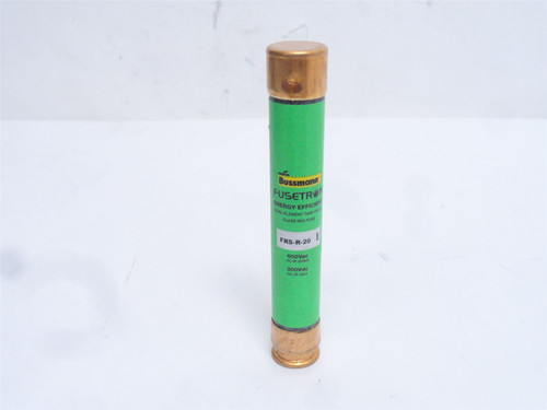 Bussmann FRS-R-20; Time Delay Fuse; 20A; 600VAC/300VDC