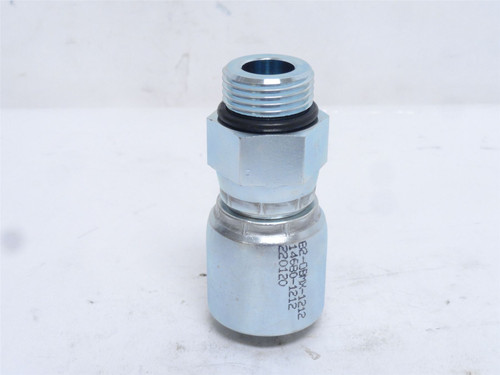 Continental B2-OBMX-1212; Crimp Fitting; 3/4 BOSS x 3/4" Tube