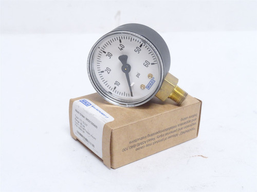 Wika 8990128; Dry Pressure Gauge; 0-60PSI; 2" Dial; 1/8NPT