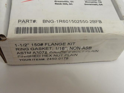 Action Industrial BNG-1R601502550-2BFB; Flange Kit 150#; 1-1/2"