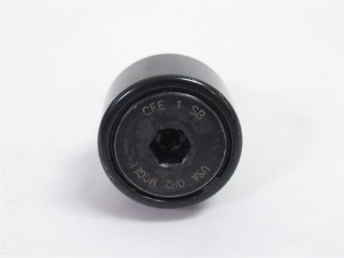 McGill CFE-1-SB; Flat Cam Follower; Roller: 1"OD x 5/8" Wide