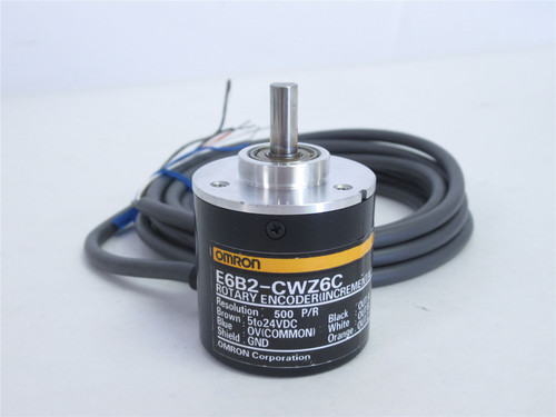 Omron E6B2-CWZ6C; Rotary Encoder; 5-24VDC; 70mA; 500P/R