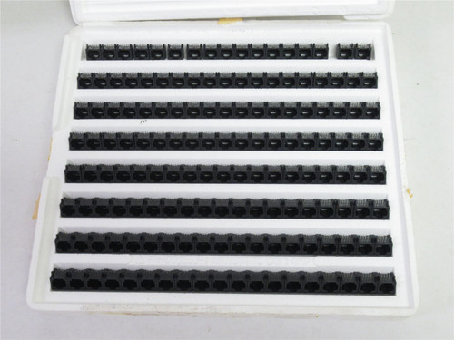 Amp 406525-1; Lot-150 Ethernet Connectors; 1 Port; 8 Position