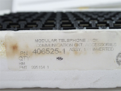 Amp 406525-1; Lot-150 Ethernet Connectors; 1 Port; 8 Position