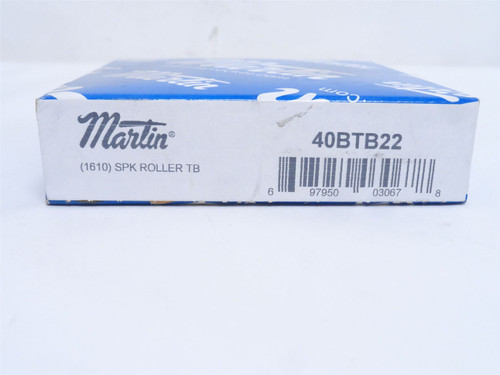 Martin 40BTB22-1610; Bushed Sprocket #40; 22-Teeth