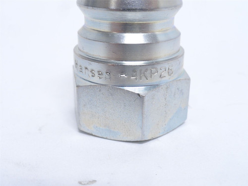 Hansen 4KP26; Steel QD Coupler; Size: 1/2"