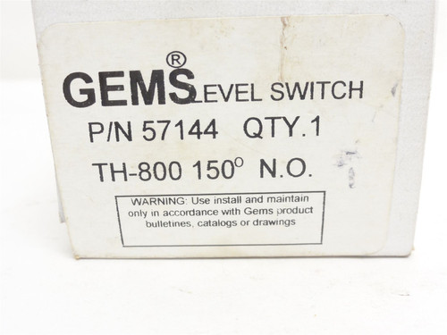 GEMS TH-800; Level Switch 57144; 120-240VAC