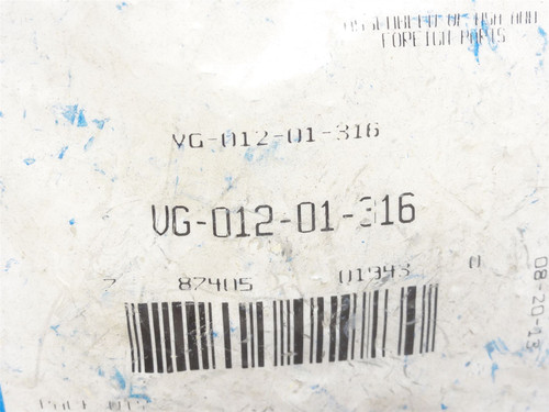 System Plast VG-012-01-316; Bag-20; Rail Clamps; SS-316