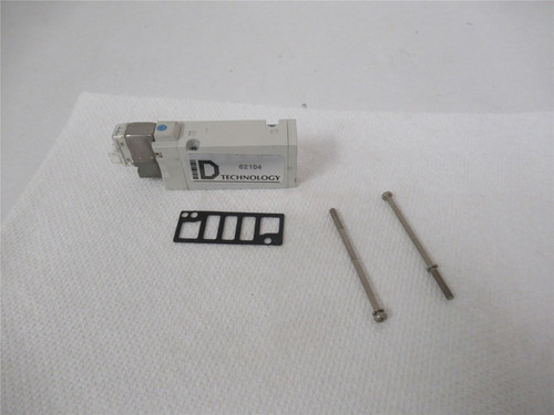 ID Technology 62104; Pneumatic Regulatorw/Gauge 24VDC 0-1MPA
