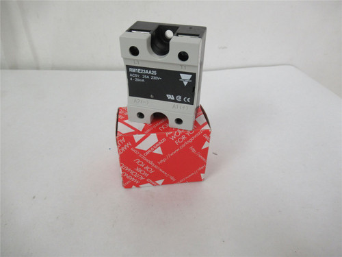Gavazzi RM1E23AA25; Solid State Relay 230V 25A 4-20MA