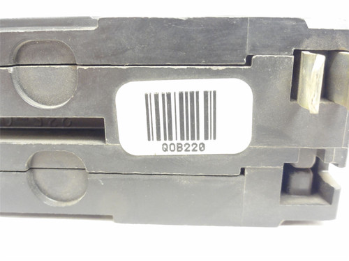 Square D QOB220; Bolt On Circuit Breaker; 20A; 2P; 120/240VAC