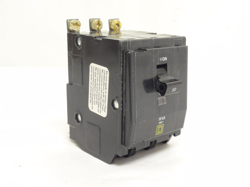 Square D QOB350; Bolt-On Circuit Breaker; 50A; 3P; 120/240VAC
