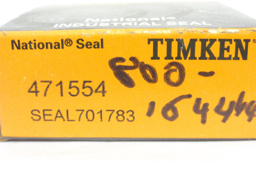 Timken 471554; Oil Seal 3/4"ID x 1-3/8"OD x 1/4" Wide