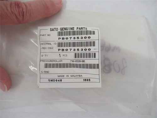 Sato PB0735300; Pressure Roller