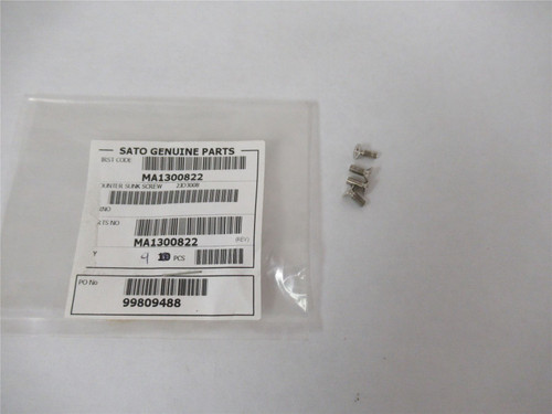 Sato MA1300822; Lot-4 Counter Sink Screw