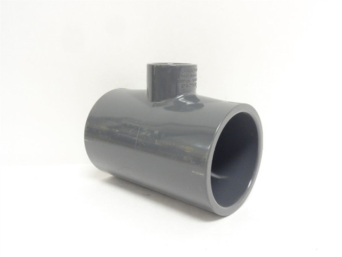 Charlotte 801-248; Tee Pipe Fitting 2" x 2" x 3/4" Slip Fit
