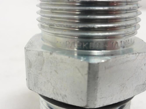 Parker 16 F5OX; Hydraulic Adaptor; 1 JIC to 1 Boss