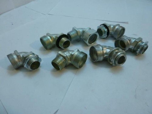 MFG- MDL-Unkn81607; LOT-7 Hose to Pipe Fitting 1/2" NPT to 1" Thread