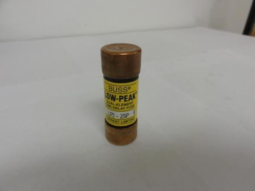 Bussmann LPJ-2SP; Fuse; Low-Peak; 2Amp; Current Limiting