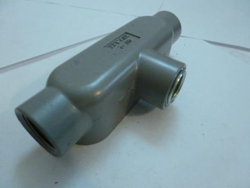 Killark OT-2; Conduit Body; Tee; 3/4" Aluminum