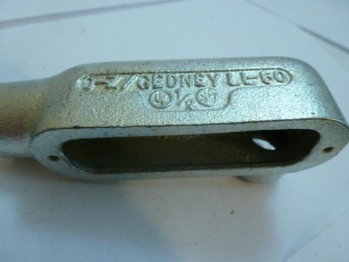 Gedney O-Z/Gedney LL-50; Conduit Body; 1/2"