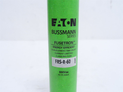 Bussmann FRS-R-60; Dual-Element Time Delay Fuse; 60A; 600VAC
