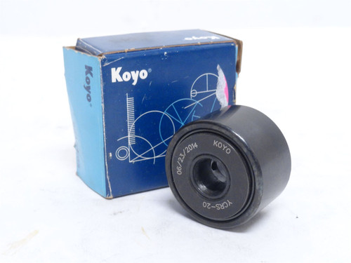 Koyo YCRS-20; Flat Yoke Cam Follower; 1-1/4 Roller OD