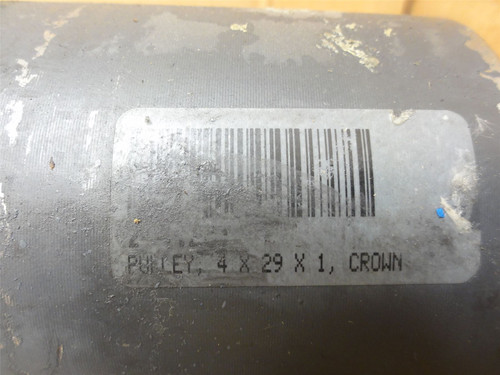 Crown 217125TTI; Pulley 4"OD x 29" Long x 1"ID